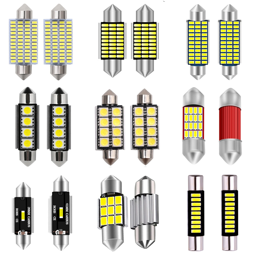 Wholesale High Power T10 3030 3014 4014 5050 Signal Wedge Bulb LED Car Interior Light S8.5 Festoon Canbus 12V 24V White Red Blue Yellow Green Amber