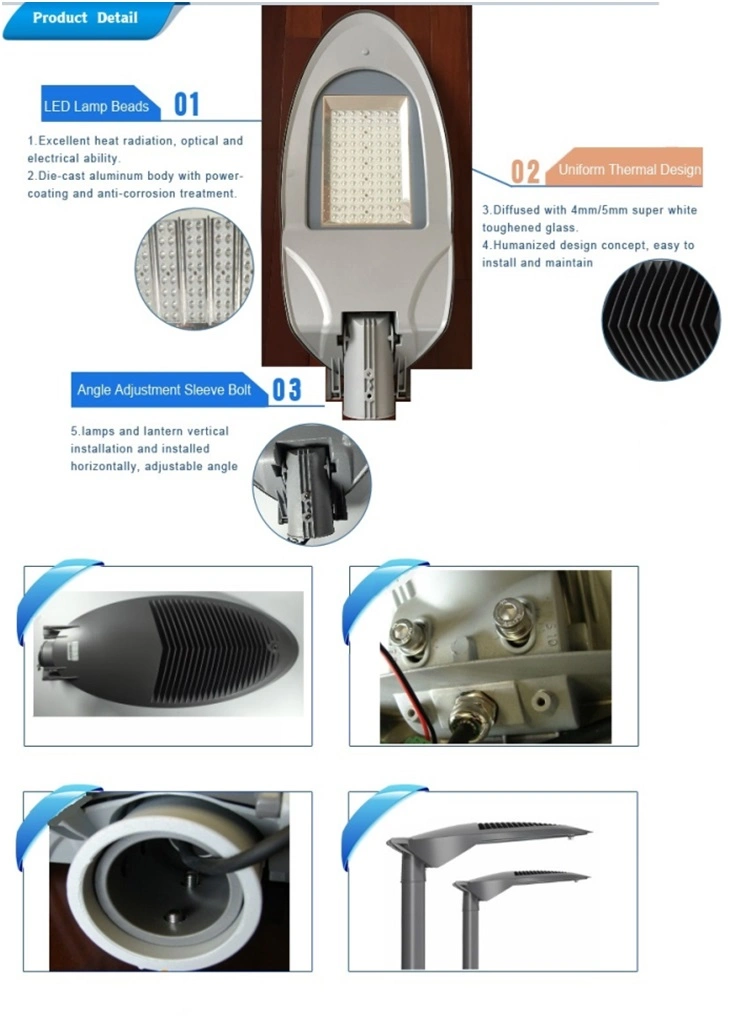 IP66 220W LED Street Light/Road Light SMD