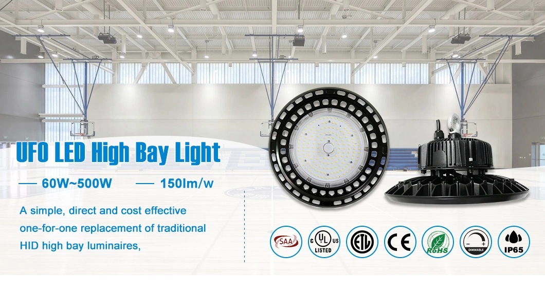 IP65 Industrial Pendant Lamp 60W 80W 100W 150W High Bay LED Light Warehouse Lighting Highbay Light LED 200W 300W 400W 500W